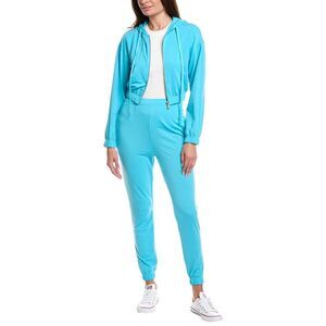 Marion Womens 2Pc Hoodie & Legging Set, Blue
